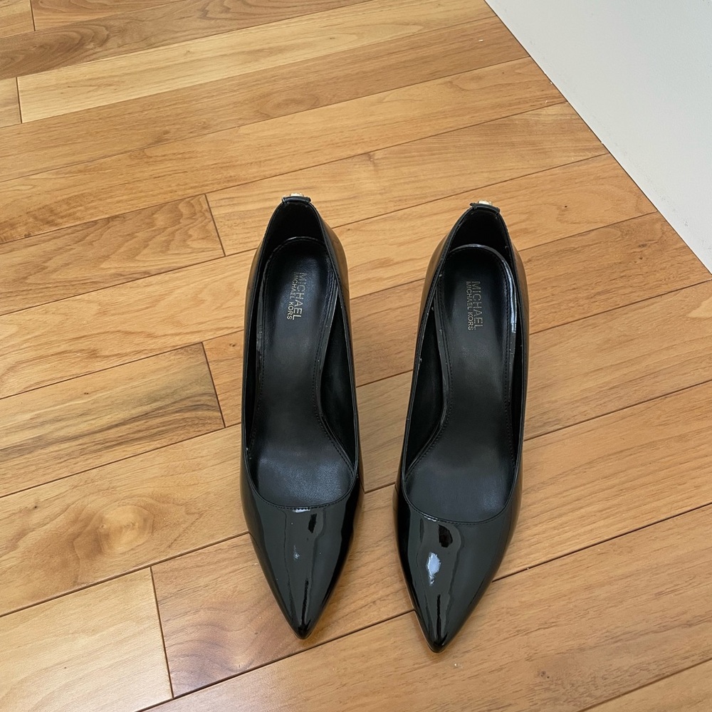 Black Patent Leather Heels